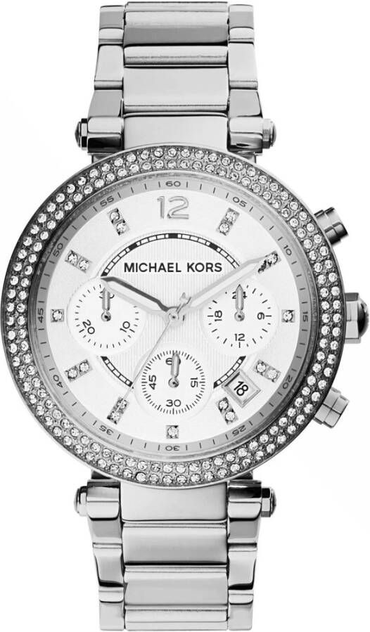 Michael Kors Horloges Parker MK5353 Zilverkleurig