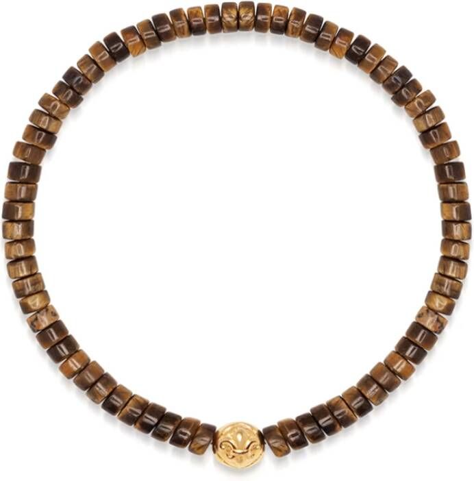 Nialaya Bracelets , Bruin, Heren