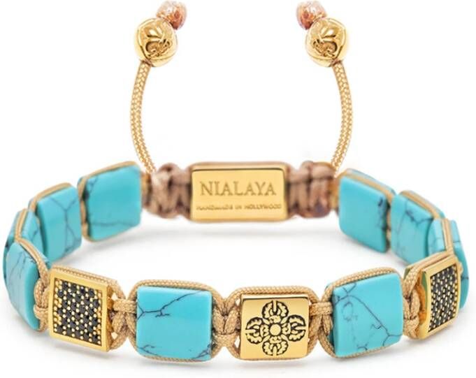Nialaya Bracelets , Geel, Heren