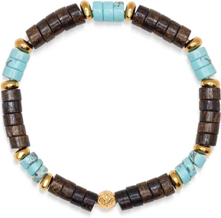 Nialaya Bracelets , Geel, Heren