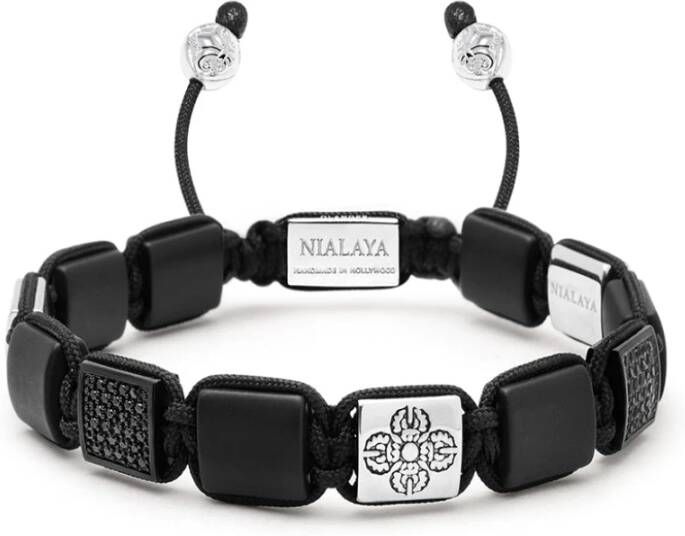 Nialaya Bracelets , Grijs, Heren