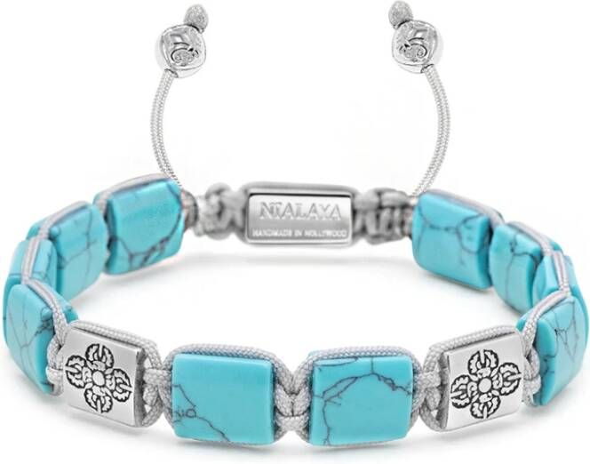 Nialaya Bracelets , Grijs, Heren