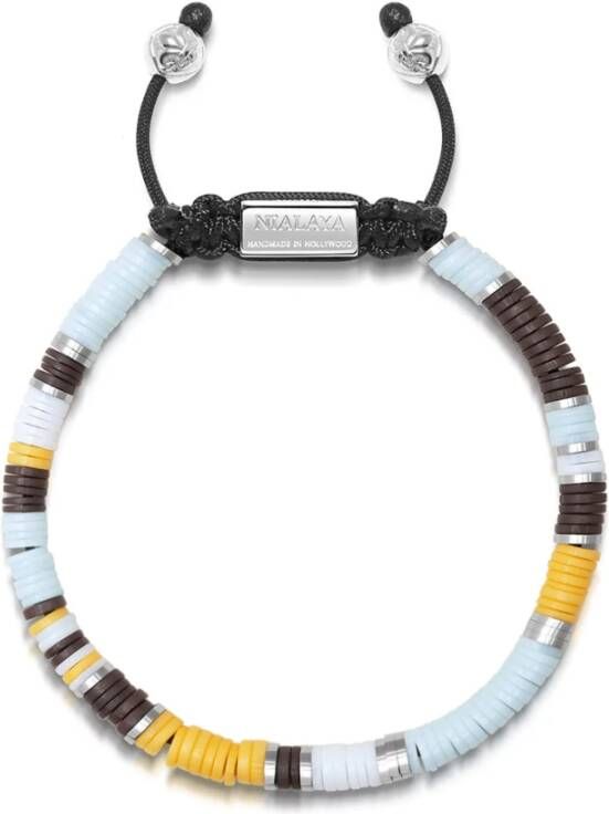 Nialaya Bracelets , Grijs, Heren