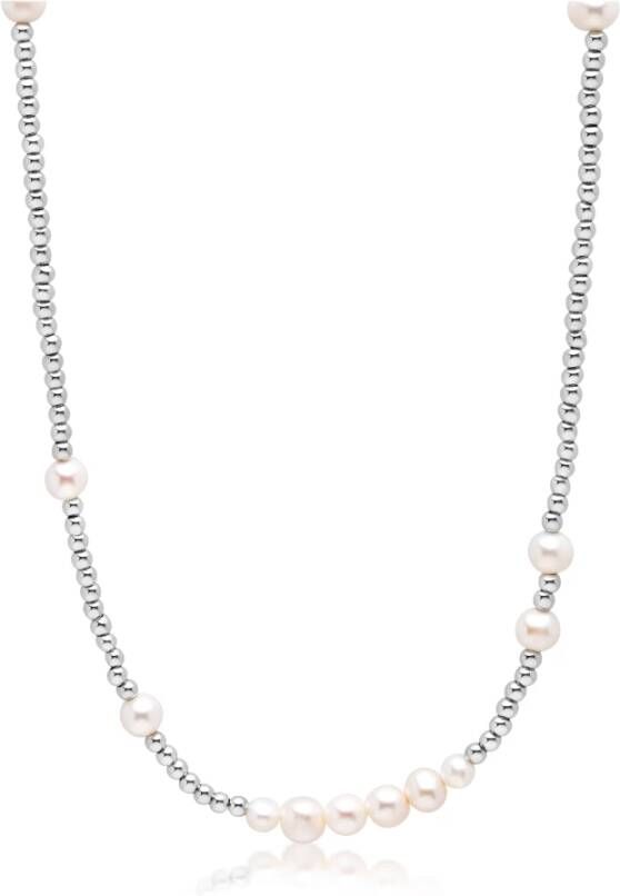 Nialaya Necklaces , Grijs, Heren