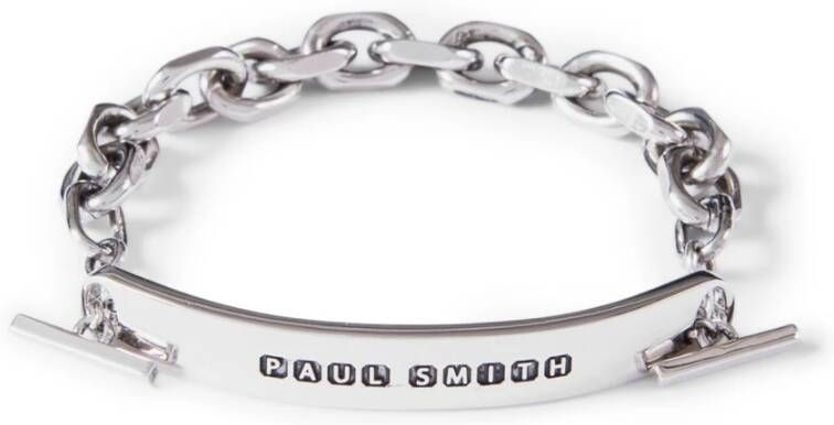 PS By Paul Smith Bracelets , Grijs, Heren