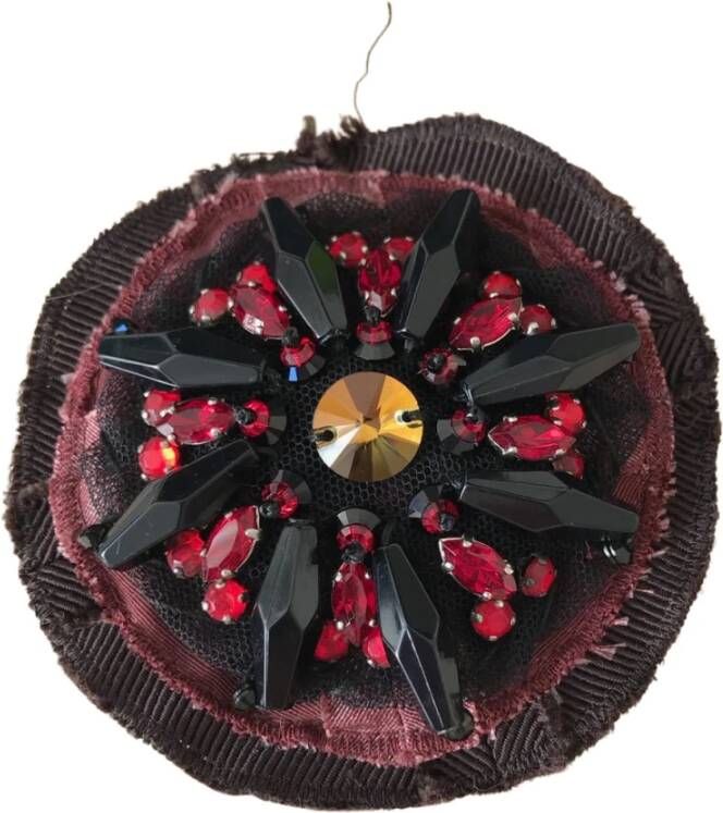 Prada Vintage Tweedehands broche , Rood, Dames