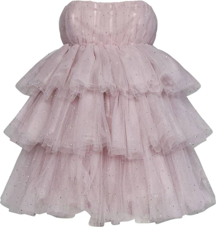 Rotate Birger Christensen Women Clothing Dress Pink Ss23 , Roze, Dames