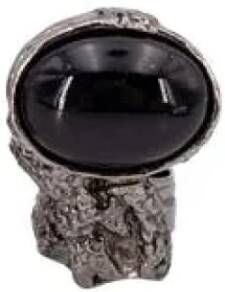 Saint Laurent Vintage Voldoende metalen ringen , Grijs, Unisex