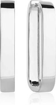 Sif Jakobs Oorbellen matera grande vlak , Grijs, Dames