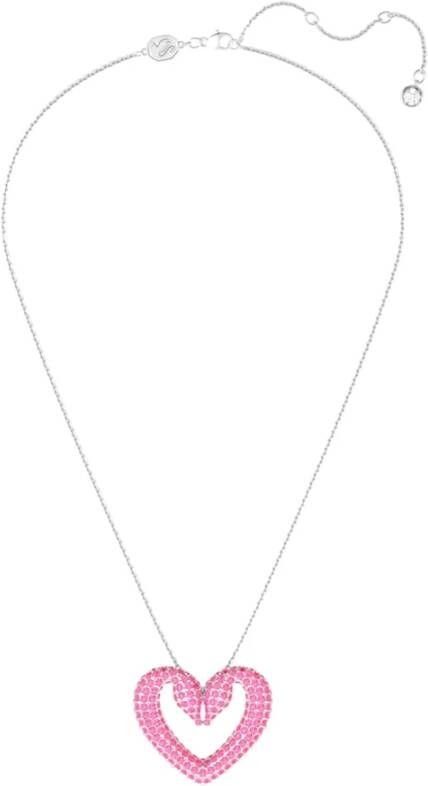 Swarovski 39, Una Hanger ketting , Roze, Dames