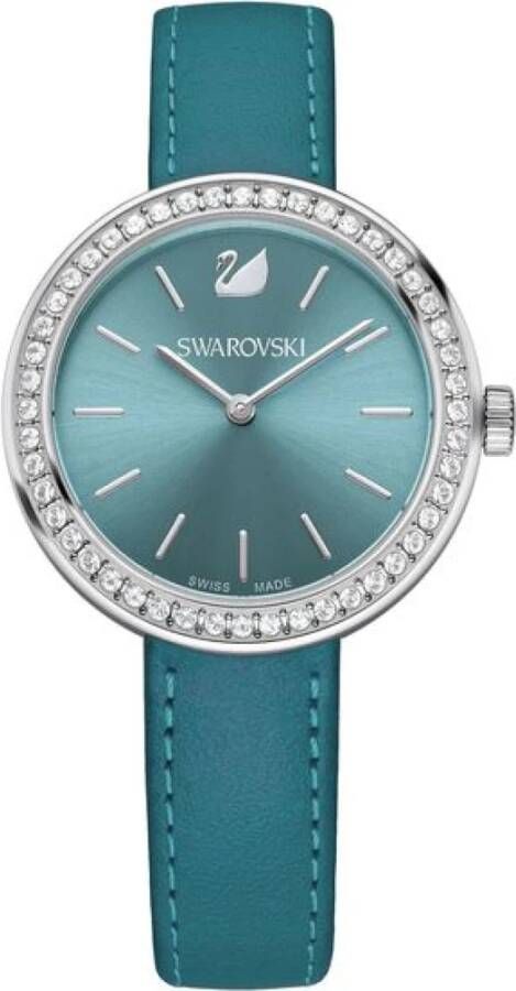 Swarovski Horloges , Blauw, Dames