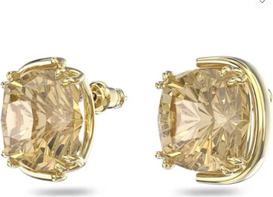 Swarovski Oorbellen , Geel, Dames