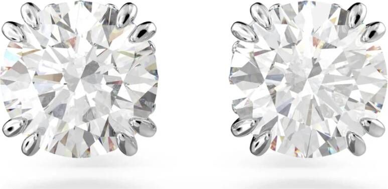 Swarovski Oorbellen , Grijs, Dames