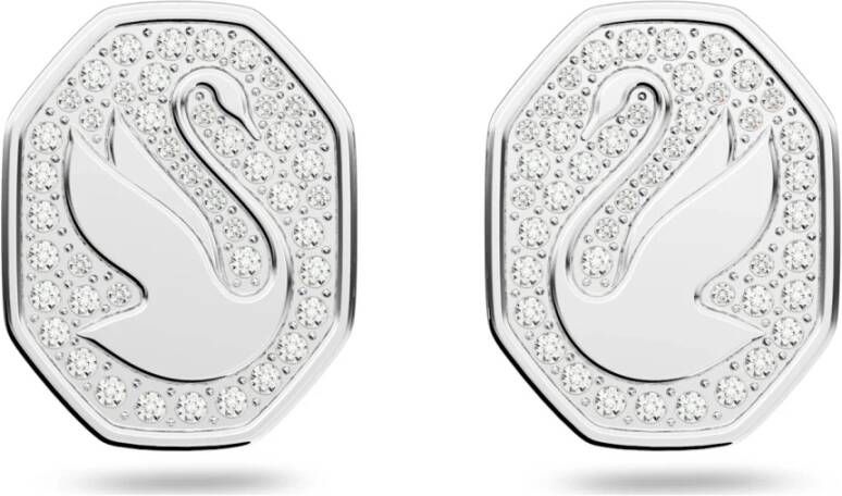 Swarovski Oorbellen , Grijs, Dames