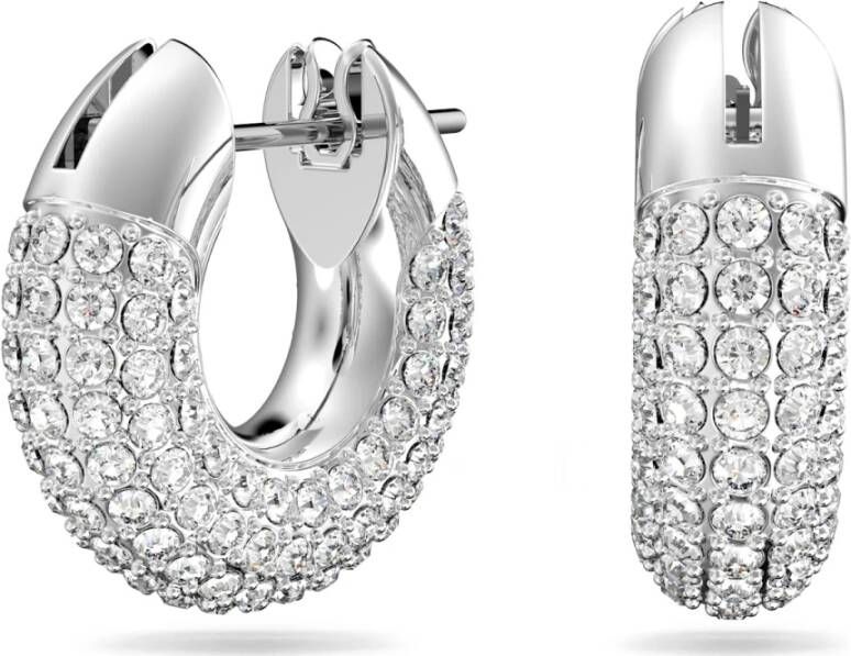 Swarovski Oorbellen , Grijs, Dames