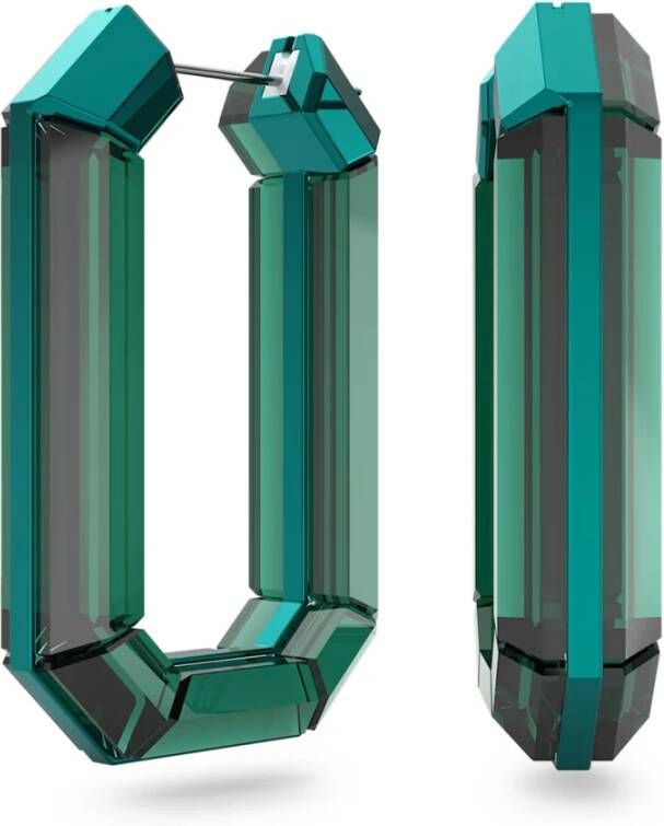 Swarovski Oorbellen , Groen, Dames