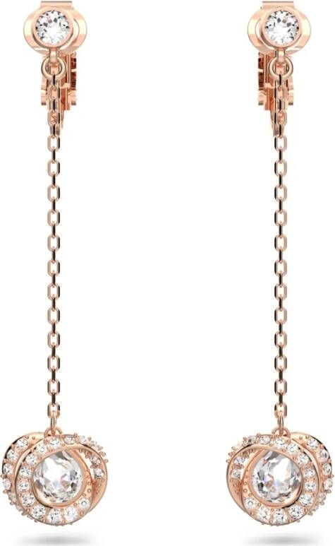 Swarovski Oorbellen , Roze, Dames