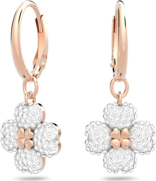 Swarovski Oorbellen , Roze, Dames