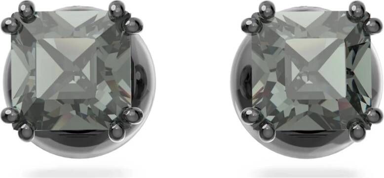 Swarovski Oorbellen , Zwart, Dames
