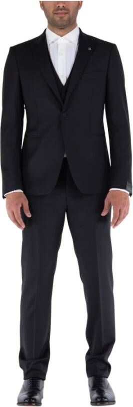 Tagliatore Pakken met enkele borsten , Zwart, Heren