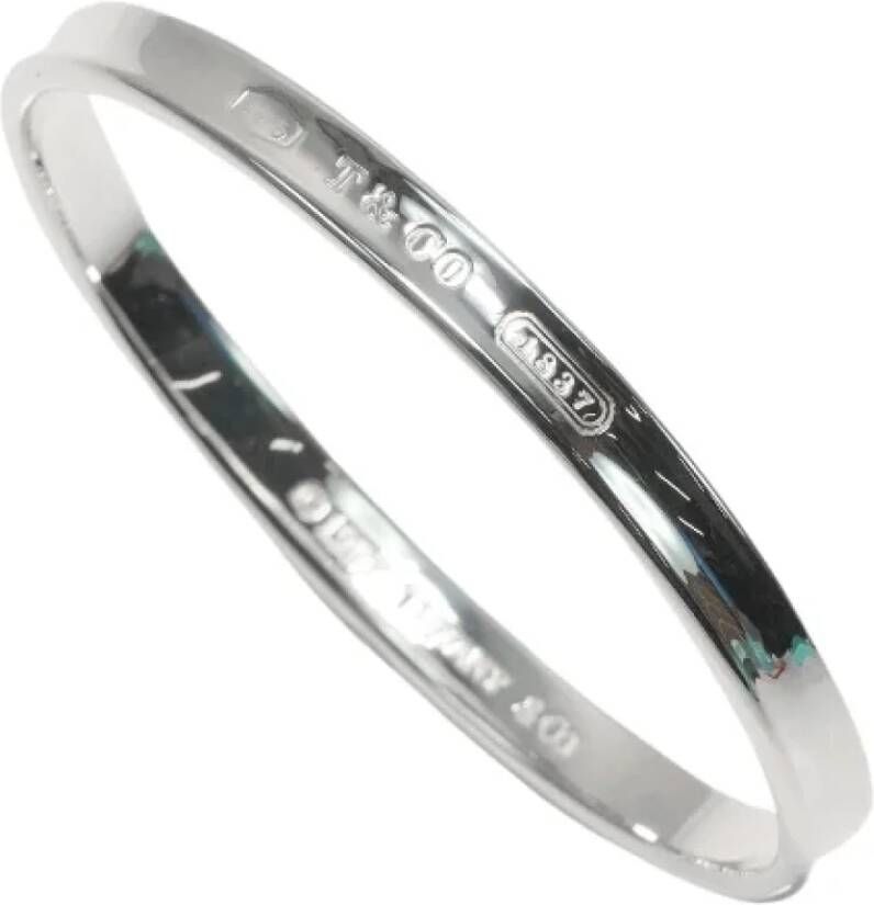 Pre owned Silver bracelets Tiffany & Co. Pre owned, Grijs, Dames