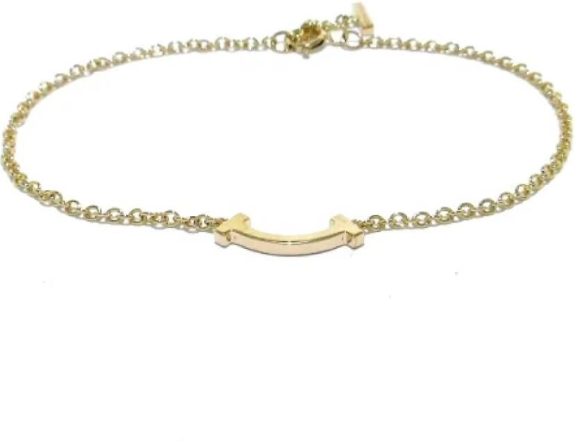 Pre owned Yellow Gold bracelets Tiffany & Co. Pre owned, Geel, Dames