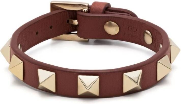 Valentino Garavani Women Accessories Bracelets Brown Noos , Bruin, Dames