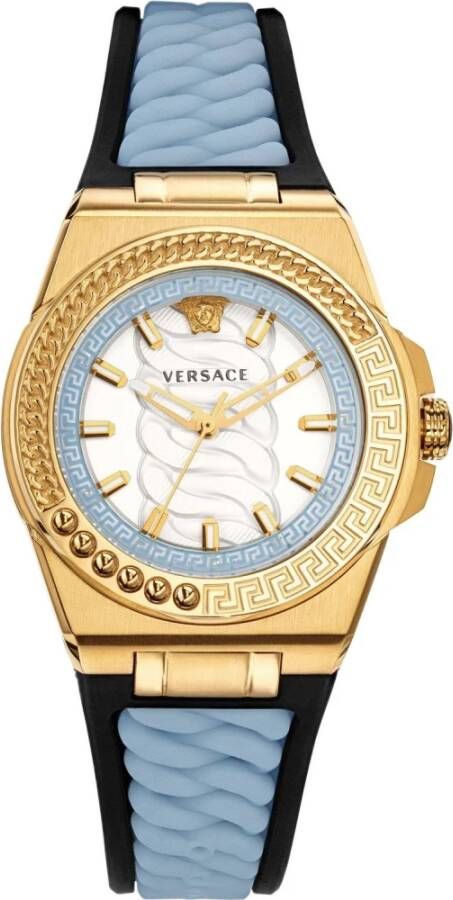 Versace Horloges Blauw Dames