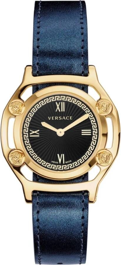 Versace Horloges Blauw Dames
