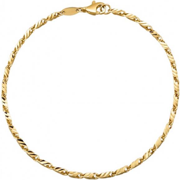 KLiNGEL Armband van 9 kt. Geelgoudkleur
