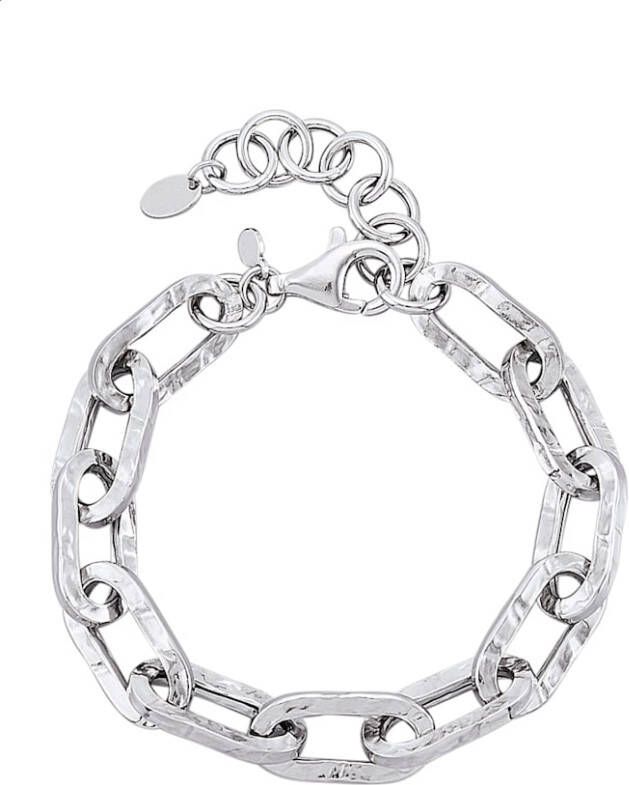 KLiNGEL Armband van gerodineerd zilver Zilverkleur