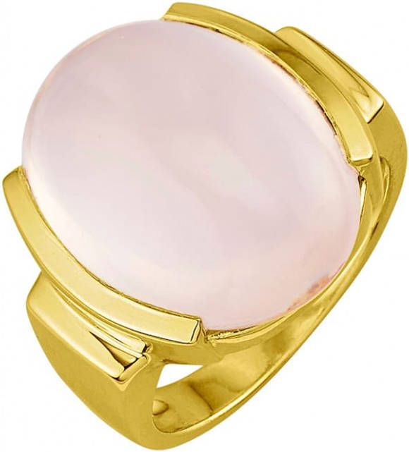 KLiNGEL Damesring van echt zilver Rood