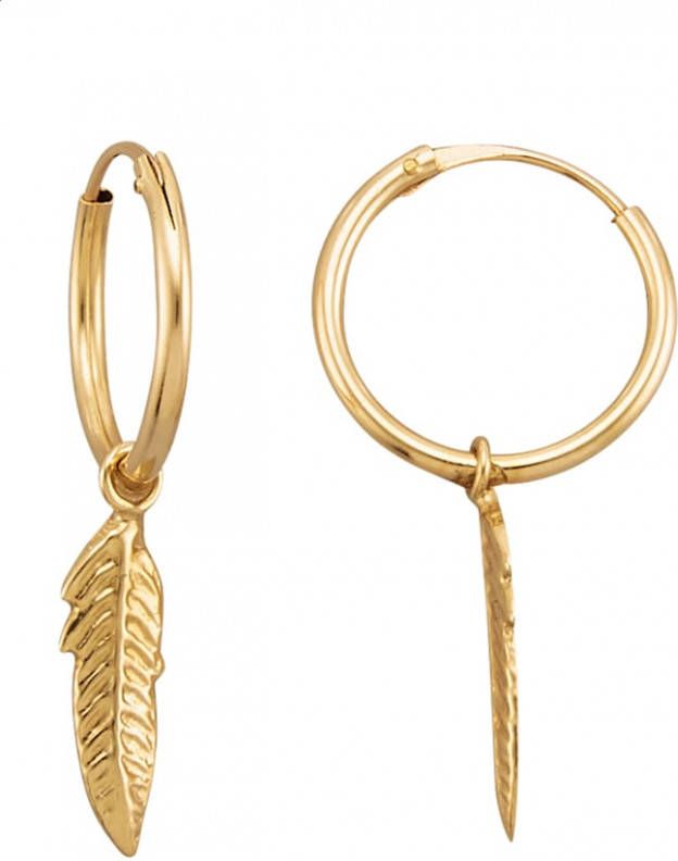 KLiNGEL Oorbellen Geelgoudkleur