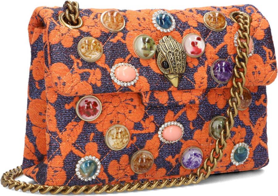 Kurt Geiger London Oranje Schoudertas Mini Kensington