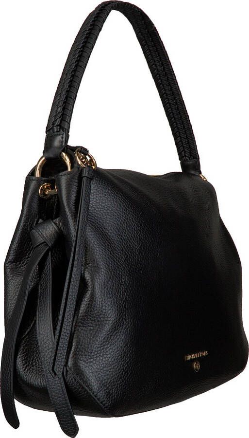 Michael Kors Schoudertas Grand Large Hobo Shoulder Zwart