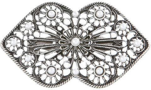 Alpenflüstern folklore broche met kralen