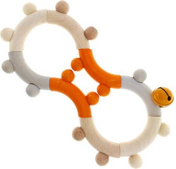 Hess Motorische rammelaar Acht natuurlijk Oranje