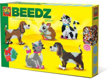Dobeno Ses Creative Strijkkralenset Beedz Huisdieren Junior 2200 Stuks