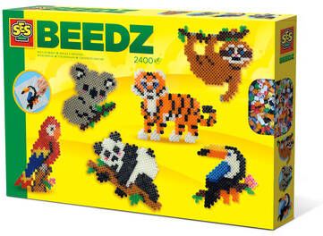 SES Creative Strijkkralenset Beedz Jungle Dieren 2400 Stuks