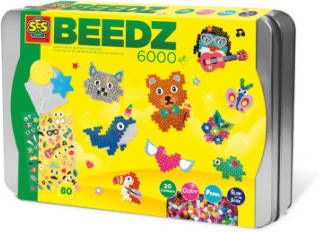 Azuritoys Ses Creative Beedz Luxe Sorteerblik Junior 6000 Strijkkralen