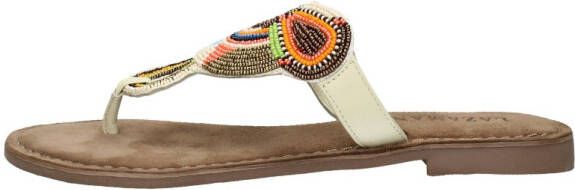 Lazamani Slipper Wit/Multi