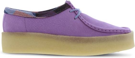 Clarks Women's Originals Wallabee Cup 26165819 shoes , Paars, Dames