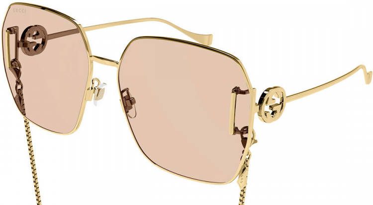 Gucci Zonnebrillen Geel Dames
