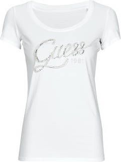 Guess T Shirt Met Logo Met Kraaltjes