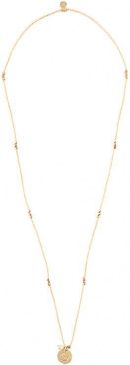 A Beautiful Story Kettingen Truly Citrine Shell Gold Necklace Geel