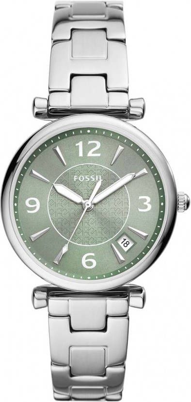 Fossil horloge ES5157 Carlie zilverkleurig