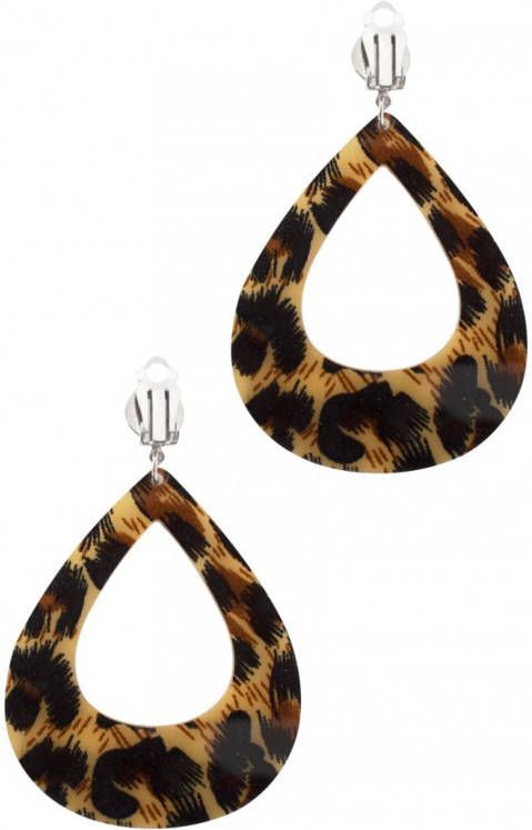 Confetti Panter oorbellen clip