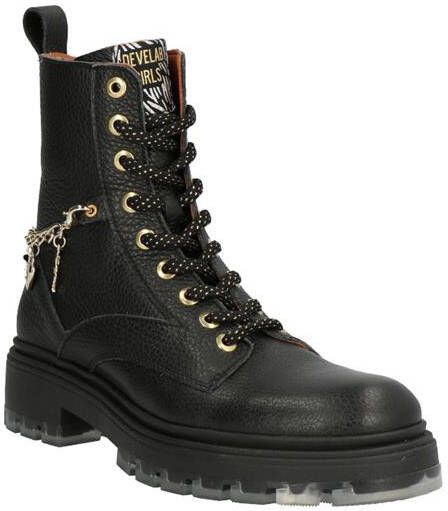 Develab Zwarte Veterboots 41444