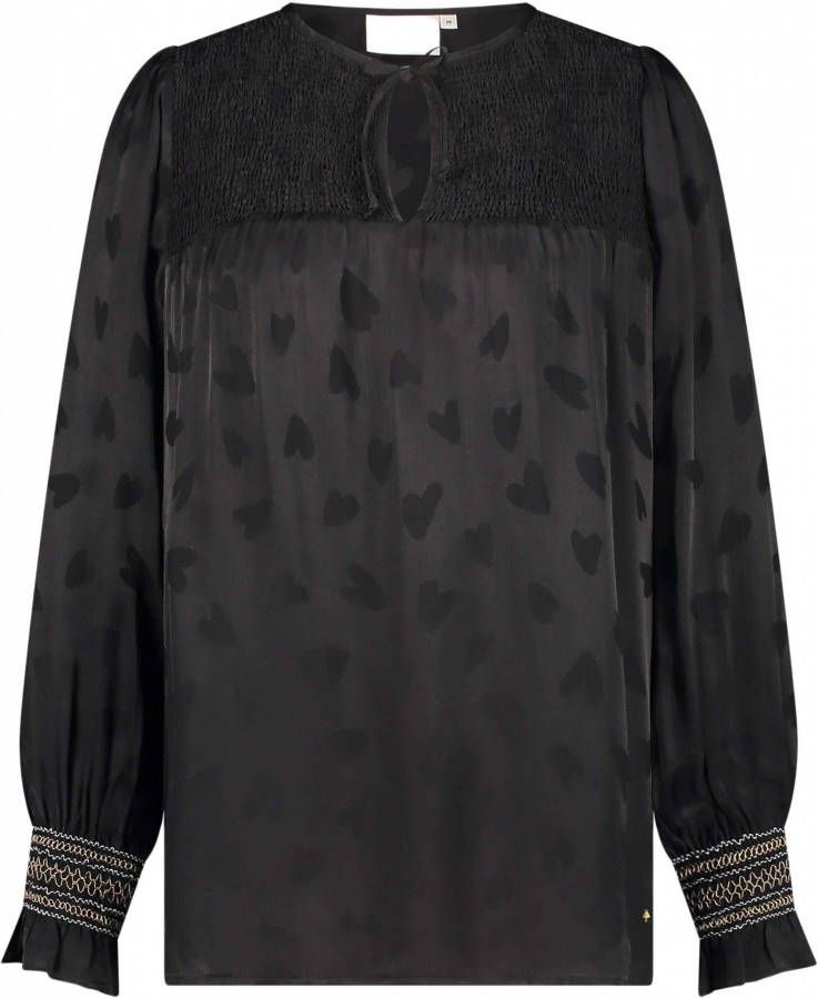 Fabienne Chapot Caro top zwart , Zwart, Dames