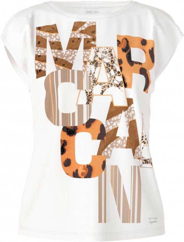 Marc Cain T shirt SC 48.67 J92 654 , Wit, Dames